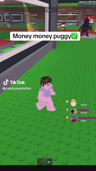 Winning Money Money Puggy ✅ #stealabrainrot #roblox #fyp | Roblox