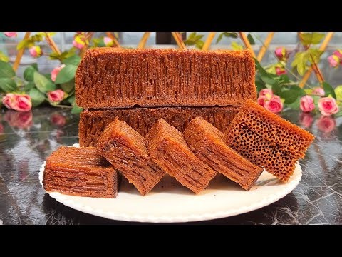 বাংলা চ্যানেলে সর্বপ্রথম জালিদার মৌচাক বিবিখানা পিঠা গ্যাসের চুলায় | Mouchak Bibikhana Pitha Cake