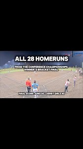 All 28 homeruns from the winner’s bracket final at the USSSA-Slowpitch Softball Conference Championships. Girlies on both sides popped off. 💅🏼 #usssaslowpitch #slowpitchsoftball #slowpitchf | Sarah Helen Davis