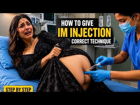 Intramuscular Injection Technique | Step by Step Tutorial
