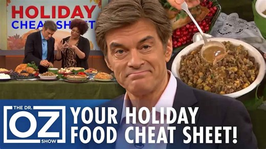 Dr. Oz's holiday cheat sheet: Eat what you love without gaining weight | Oz Health