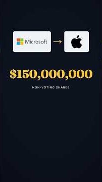 Why Did Microsoft Save Apple?