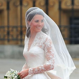 Take a peek at Kate Middleton's second wedding dress