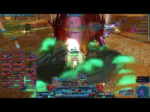 SWTOR Nightmare Pilgrim 04-02-26 Powertech (Shae Vizla: tanking the doggy boss guild run)