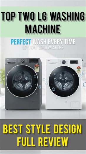 Lg Top Two Front load washing machine #lg #lgindia #shorts #shortsfeed #shortvideo #short #viral