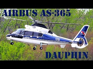 Airbus AS-365 Dauphin, a fast and luxurious helicopter