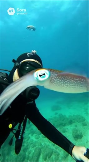 A Shocking Encounter Under the Blue Sea”