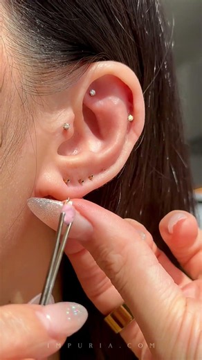 Building a Cute Minimalist Ear Stack!✨