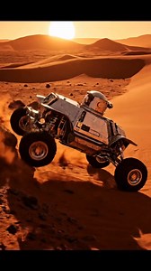 🤖🔴 Experimental Mars Rover Navigating Harsh Martian Terrain 🚀✨ #NASA #spacexploration #fblifestyles #Amazing #Astronomy | Space Xplore