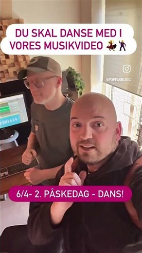 DU SKAL DANSE MED i vores musikvideo 💃🕺 (6/4)