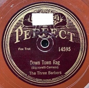 The Three Barbers - Down Town Rag / Buggy Blues