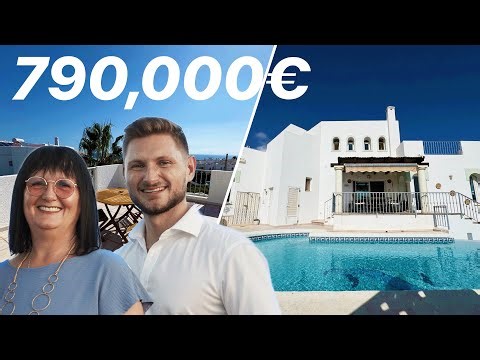 Inside Tour of a Coastal Luxury Villa in Coastal Mojácar Playa, Almería, Spain | B2388