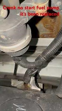 Toyota tundra crank no start fuel pump it’s been replaced already