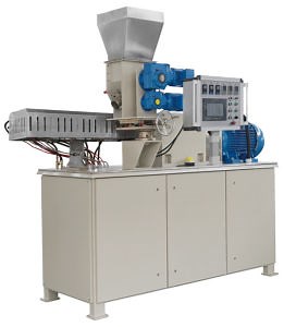 [Hot Item] 350-500 Kg/H Slj Series Powder Coating Twin Screw Extruders for Precision Manufacturing