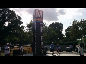 Smithsonian Metro Station - Washington DC Metro Blue/Orange/Silver lines