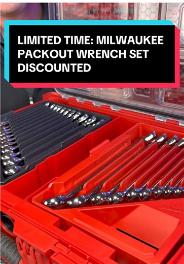 Get the Milwaukee Packout Wrench Set at Huge Discount
