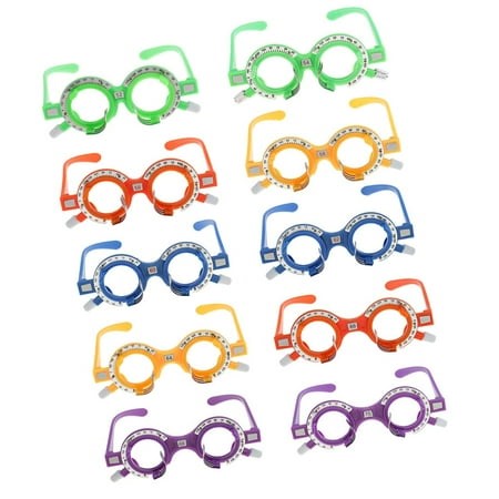 Pack of 10 pieces Optical Test Frames Spectacles Optometry Opticians - Walmart.ca