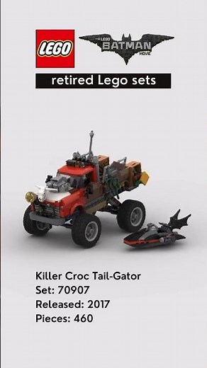 Lego Batman - Killer Croc Tailgator
