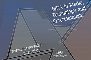 FAU's MFA in Media, Technology, and Entertainment