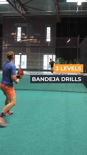 8.8K views · 11 reactions | 3 Levels To Train The Bandeja  . Level 1...