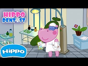 Hippo 🌼 Hospital 🌼 Médico dentista - novas aventuras! 🌼 desenhos animados