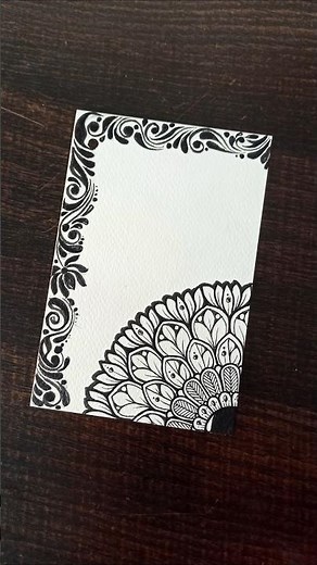 Day 71 - Easy Mandala Art Tutorial #mandala #mandalaart #easy #drawing #art #zentangle #zen