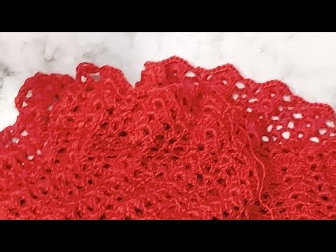I crochet long openwork dresses in marshal burgundy. Crochet stitch tutorial pattern for beginners