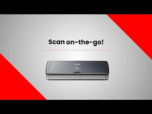 Canon P-215II: Portable Scanner for Effortless Scanning Anywhere