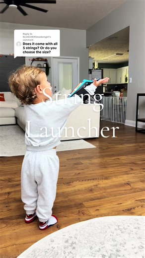 Replying to @BLEACHERSmoderngirl Such a fun string launching kit! It comes with 5 different strings too!! #tiktokshopcybermonday #tiktokshopcybermonday #superbranddaybfcm #zipstring #spidermanlovers