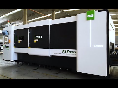 BESCUTTER Fly Speed 5x10 Fiber Laser Cutter for Metal Sheet Cut 1500W to 6000W