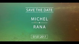 "SAVE THE DATE MICHEL & RANA.. Watch HD | Filmline Production