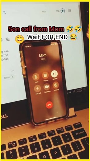 Son Prank Call Mom 🤣🤣check Mom reactions