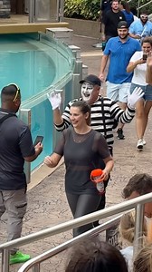 101K views · 8.1K reactions | Time to go! ✌️ Tom the Mime Seaworld #seaworldmime #tomthemime #seaworldorlando #seaworld #funny #comedy #fun #funnyshorts #mime #funnyvideos | Eryka Travel | Facebook