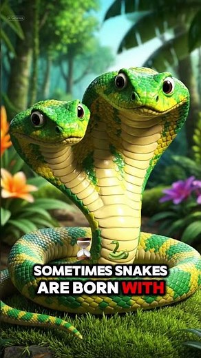 Snakes Can Have TWO HEADS!? 🐍🤯