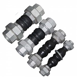 [Hot Item] Union Threaded Type Twin Sphere Rubber Expansion Joint