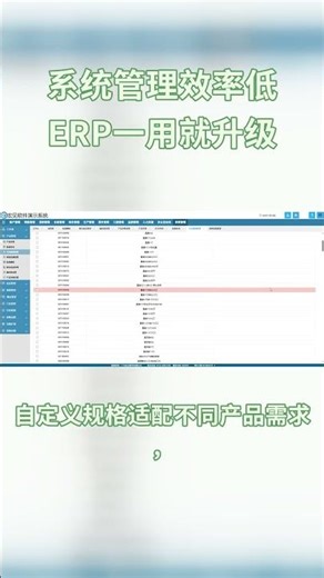 制造业ERP系统，解决审批慢、产品乱、库存不清难题，让工作流、产品、门店管理更顺畅。#erp #制造业 #erpsystem #factory #manufacturing
