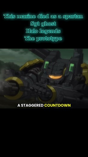 Sgt. Ghost: A Spartan Legacy in Halo Legends
