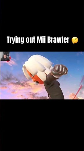 I made a UI version of my Mii! #mii #smashultimate #supersmashbros #fypシ #trending #dragonball