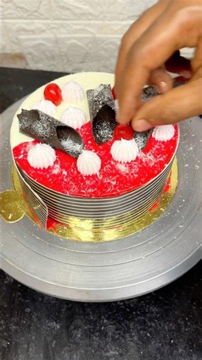 Amazing strawberry 🍓 cake decorating ideas #shorts #trending #strawberry