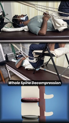 Whole spine decompression #yogapostures