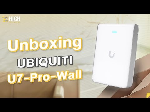 แกะกล่อง : Ubiquiti U7-Pro-Wall