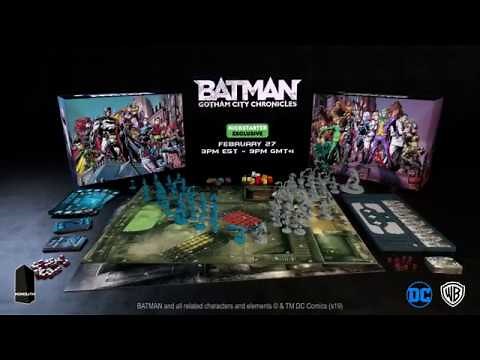 Batman: Gotham City Chronicles Kickstarter trailer