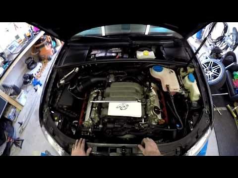 Audi A4 3.2L V6 B7 Serpentine belt installation