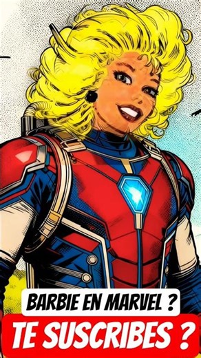 BARBIE fue COMIC de MARVEL.... COMICS MARVEL #marvel #barbie #ironman