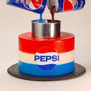 Colorful Chocolate Pepsi Cake | Cake Junkie