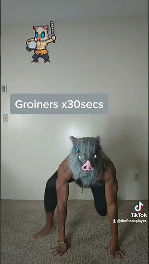 Demon Slayer Inosuke Training | Cosplay Workout