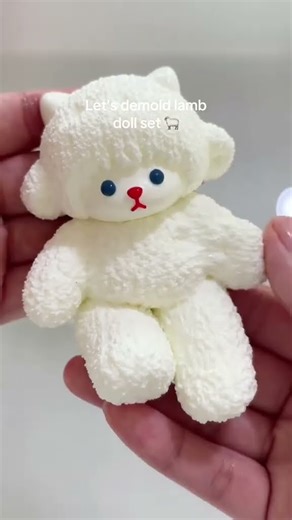 Lamb doll set taba squishy #shorts #short #yoyo handmade