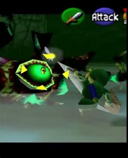 Legend of Zelda: Ocarina of Time - Gohma Boss #zelda #ocarinaoftime #retrogaming #shorts #nintendo