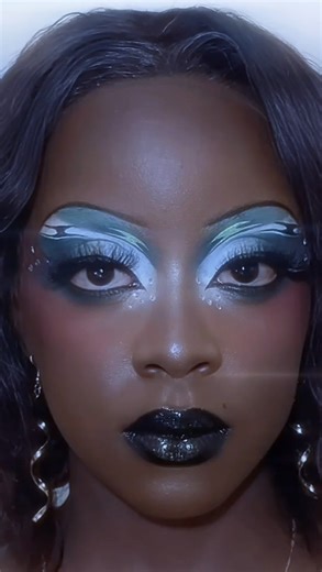 Christine Lando on Instagram: "Detailed full face tutorial! PRODUCT DETAILS @bic.kenya glue stick @maybelline luminous smooth primer @maybelline active wear foundation ‘Mocha’ @lagirlcosmetics pro matte foundation ‘Ebony’ @bellazuri.kenya concealer ‘No.03’ @richbeauty concealer ‘Rich gold’ @richbeauty cream blush @rcma translucent powder @w7makeupuk banana powder @mehronmakeup cream blend stick ‘white’ and ‘black’ @stecielenoracosmetics high maintenance eyeshadow palette @renette.beauty water li