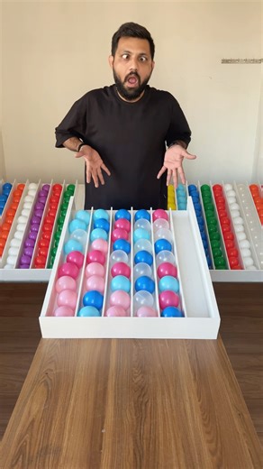 Amazing Color Sorting Challenge | Satisfying Ball Game #ballbuzzgames #shorts #ball #game #gameplay